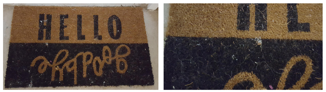 How to Clean a Welcome Mat