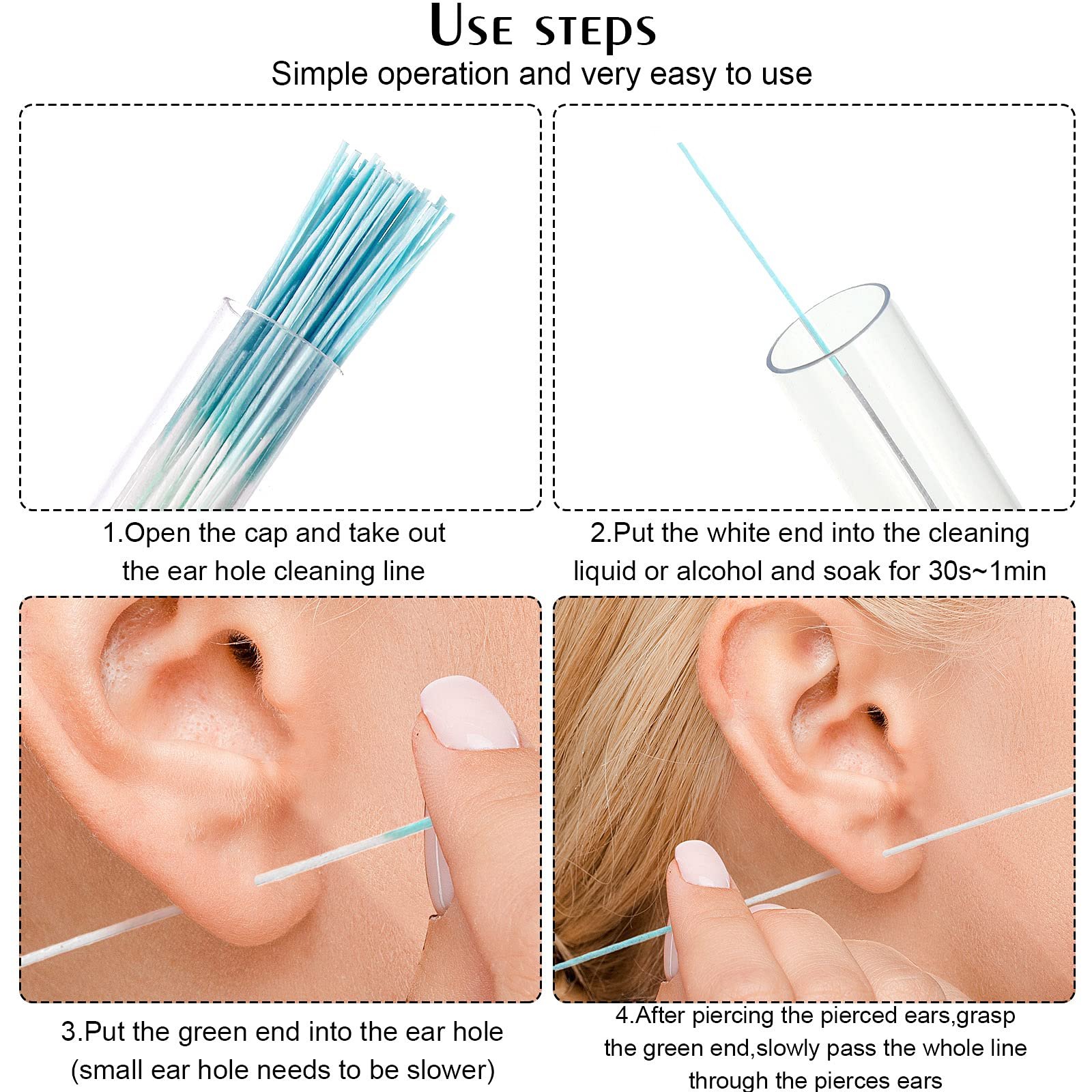 How to Clean Ear Piercing Hole With String