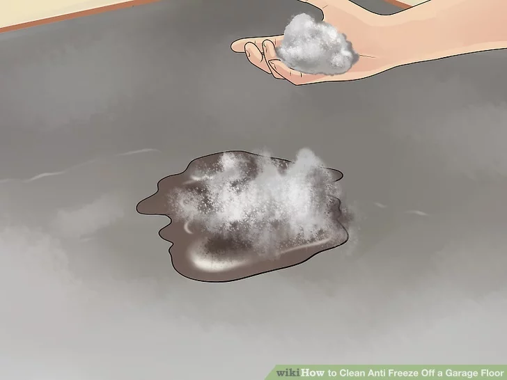 How to Clean Up Antifreeze