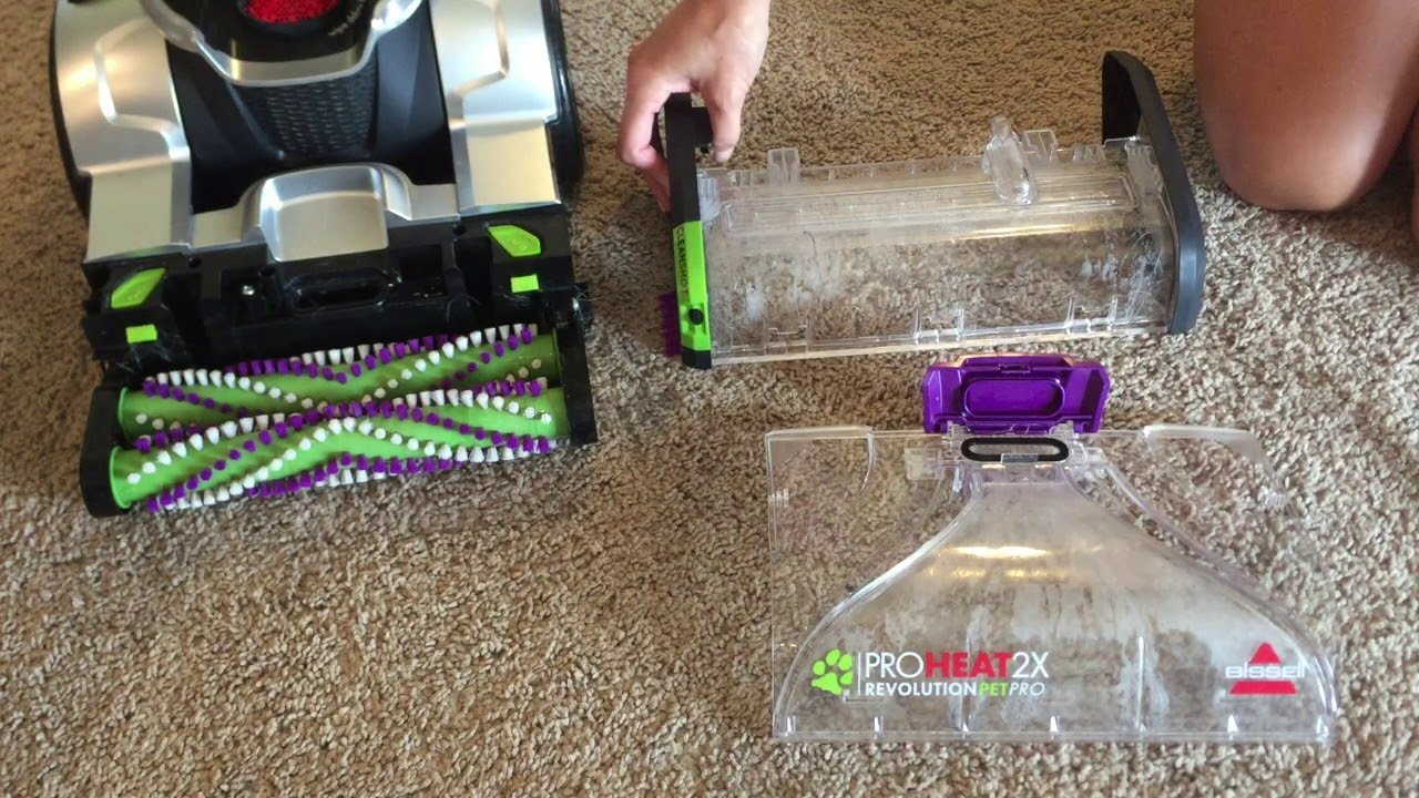How To Take Apart Bissell Carpet Cleaner To Clean