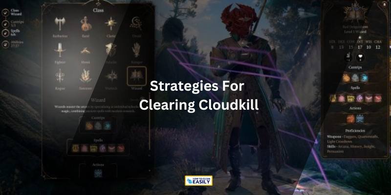 How To Clear Cloudkill BG3 Easy Steps Tips   Strategies For Clearing Cloudkill 