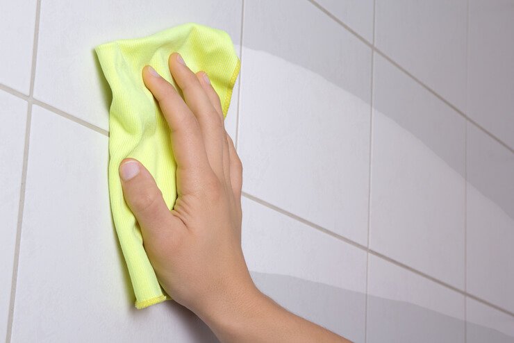How to Clean Matte Porcelain Tiles in Shower