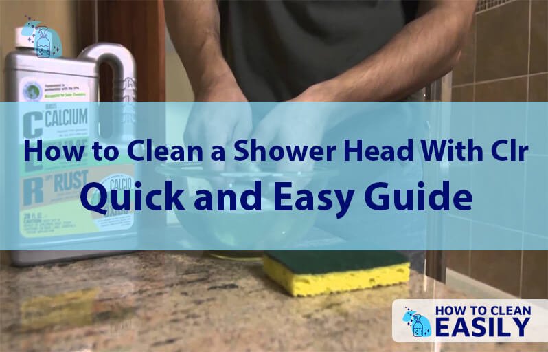 How to Clean a Shower Head With Clr
