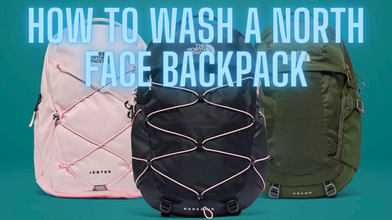 How to Clean a North Face Backpack