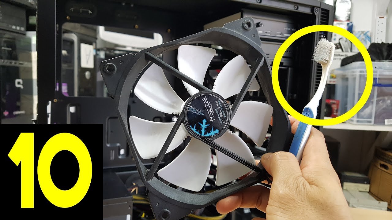 How to Clean a Pc Without Compressed Air