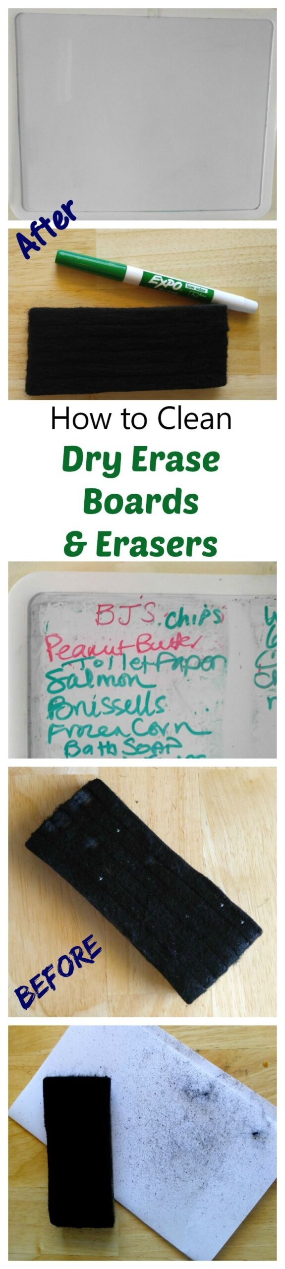 How to Clean Expo Eraser