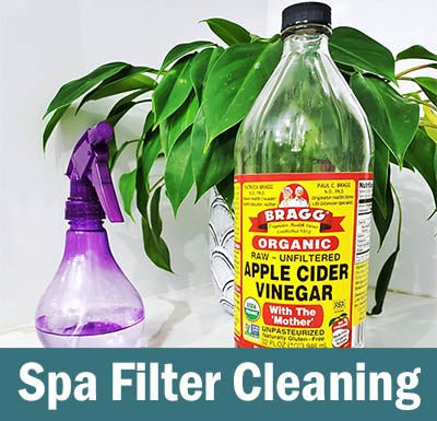 How to Clean Hot Tub Filters With Vinegar