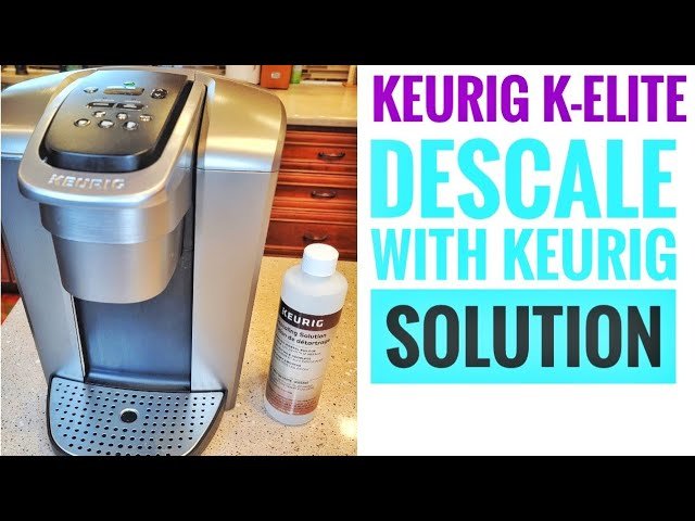 How to Clean Keurig Elite