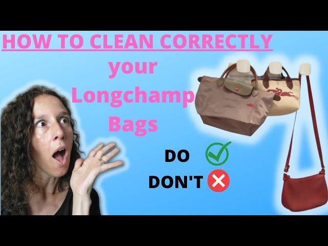How to Clean Longchamp Nylon Bag