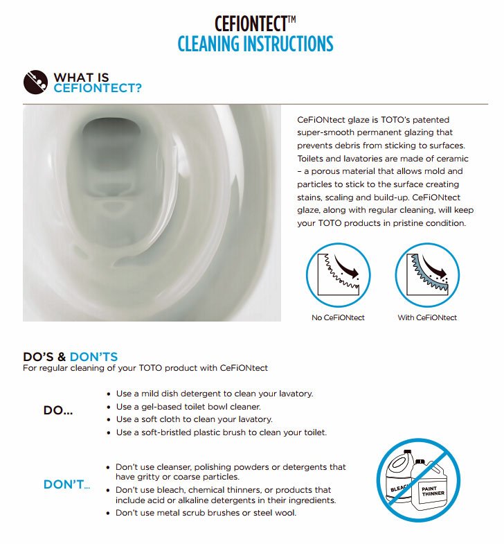How to Clean Toto Toilet Bowl