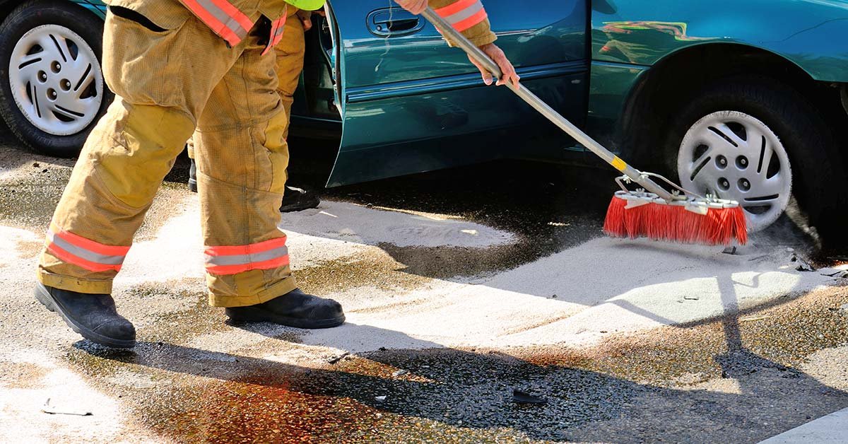 How to Clean Up Spilled Motor Oil