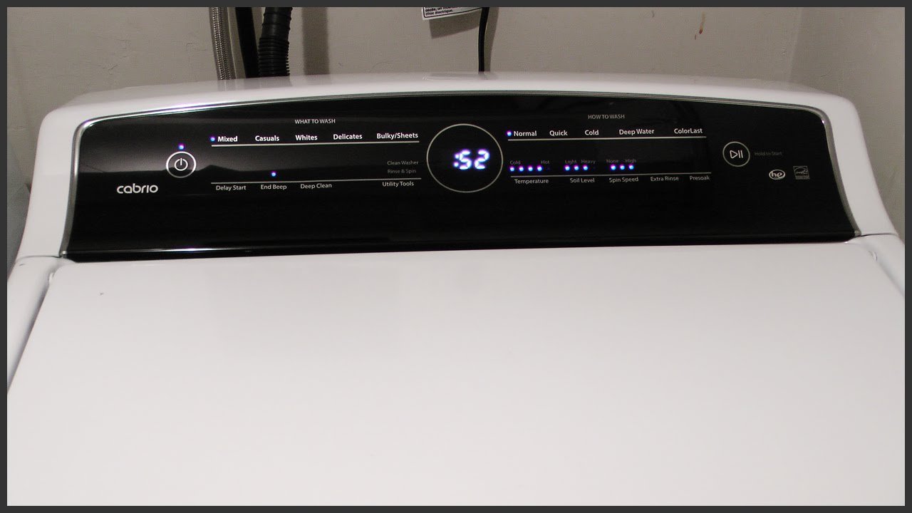 How to Clean Whirlpool Cabrio Washing Machine Filter Top Loader