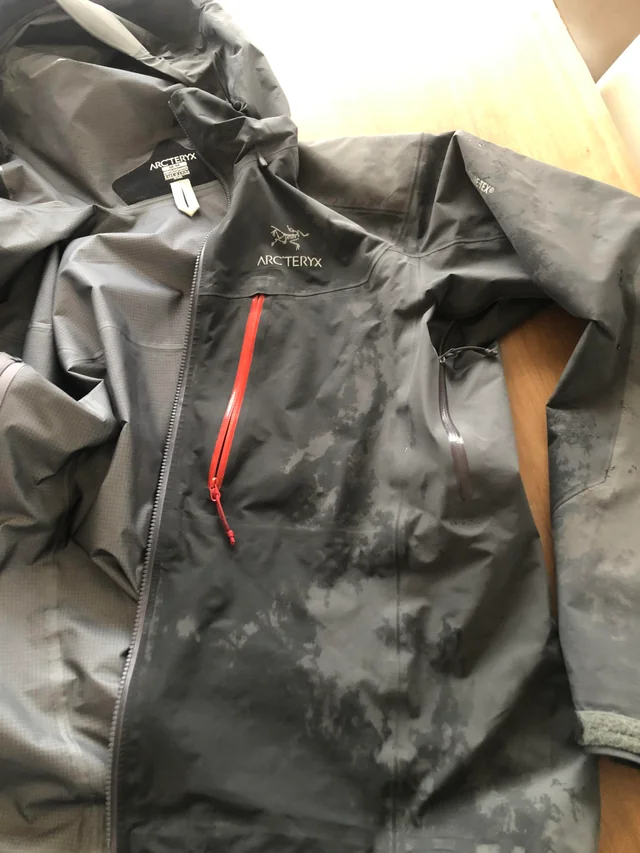 how to clean arcteryx jacket