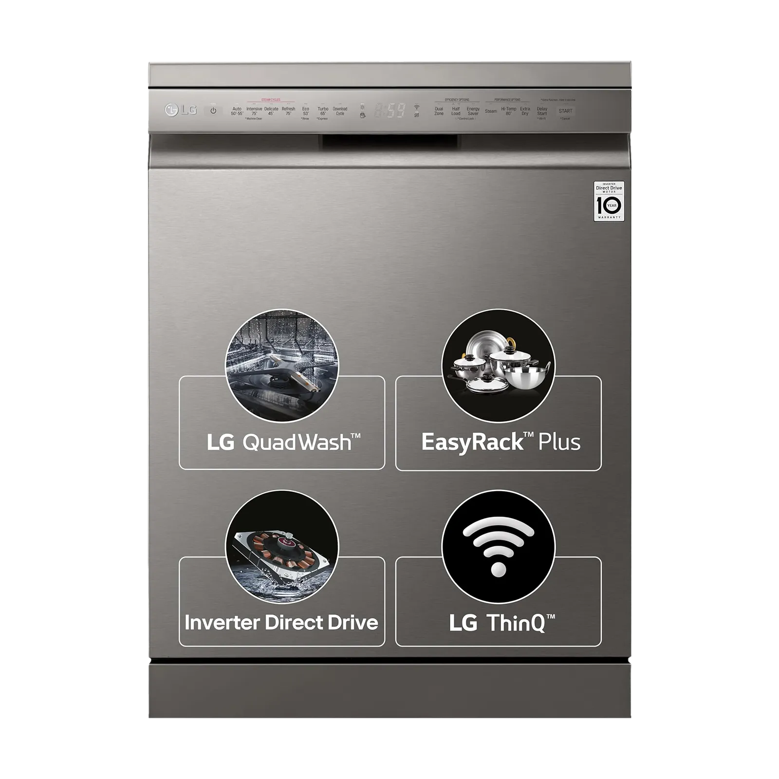 how to clean lg dishwasher