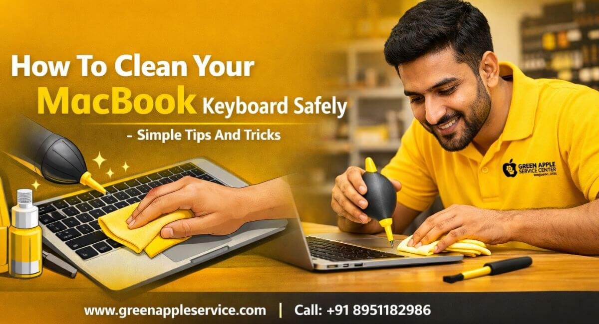 how to clean macbook keyboard