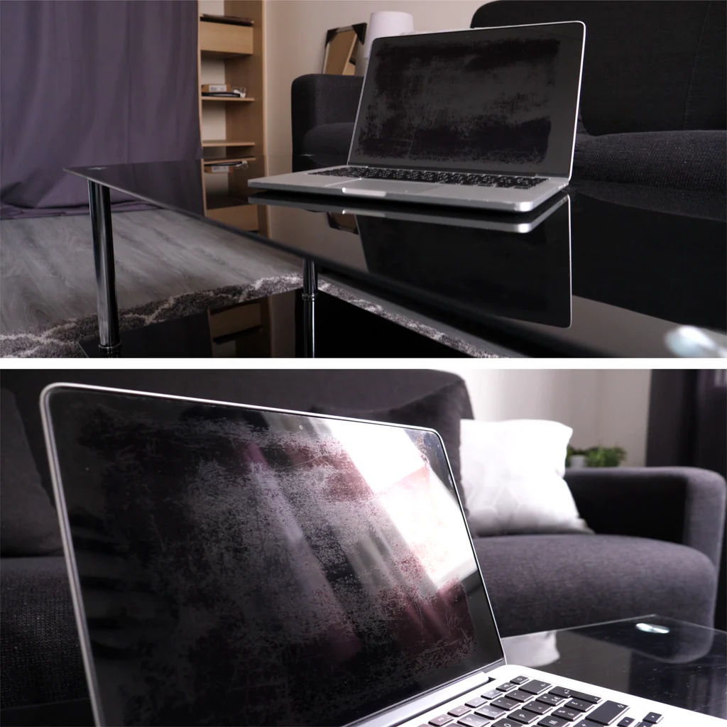 how to clean macbook screen